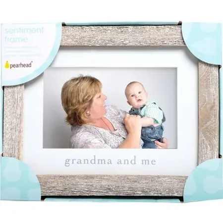 &#034Grandma and Me&#034 Sentiment Photo Frame