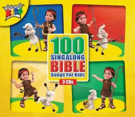 100 Sing-Along Bible Songs for Kids, 3-CD Set
