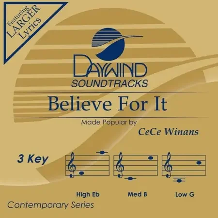 Believe For It, Accompaniment CD