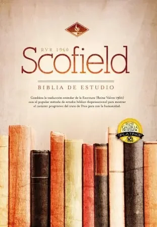 Biblia de Estudio Scofield RVR 1960, Piel Fabricada Negra (RVR 1960 Scofield Study Bible, Bonded Leather Black)