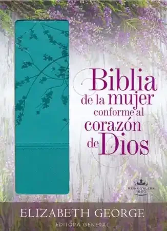 Biblia de la mujer conforme al corazon de Dios RVR 1960, Aqua (The Bible for Women After God‘s Own Heart, Turquoise)