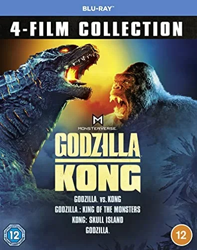Godzilla & Kong 4-film Collection [BLU-RAY]
