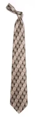 Gradient Cross, Silk Tie, Khaki