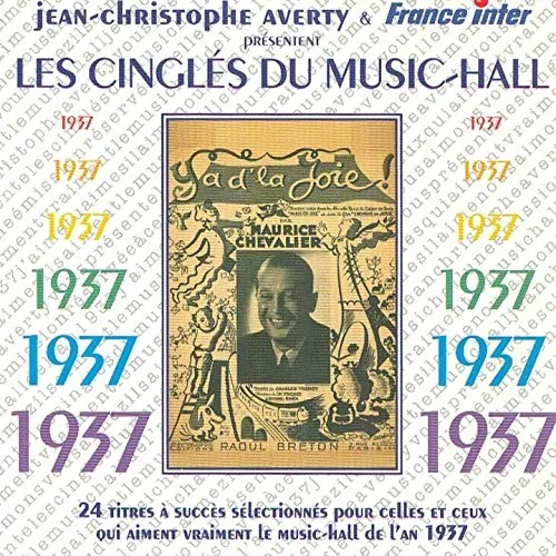 Jean-christophe Averty – Les Cingles Du Music Hall : 1937 [CD]