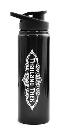 Thailand Trek VBS 2015 Water Bottle, Flip Top, Black