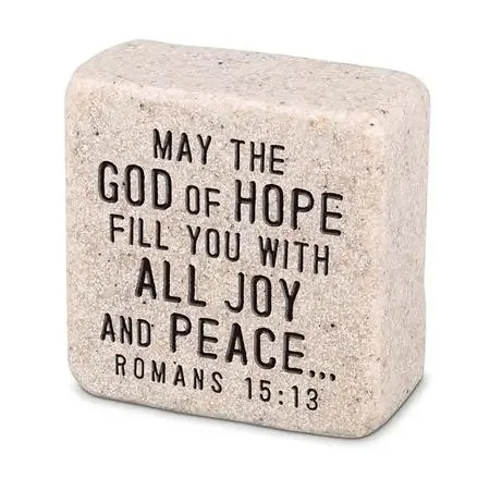 The God of Hope, Shelf Stone, Romans 15 13