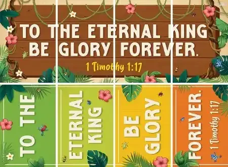 The Great Jungle Journey Theme Verse Banner Scene Setter
