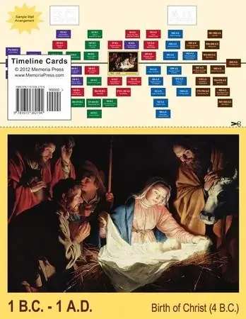 Timeline Wall Cards