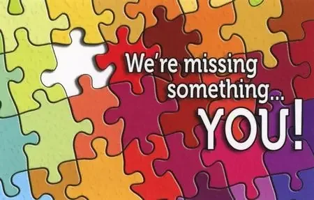We‘re Missing Something Postcards (1 John 5 2, NIV) pack of 25