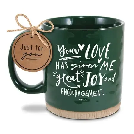 Your Love, Christmas Mug, Green